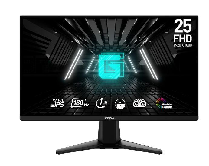 Monitor da gioco MSI G255FDE - IPS rapido, 180 Hz, 1 ms (GtG) Freesync Premium