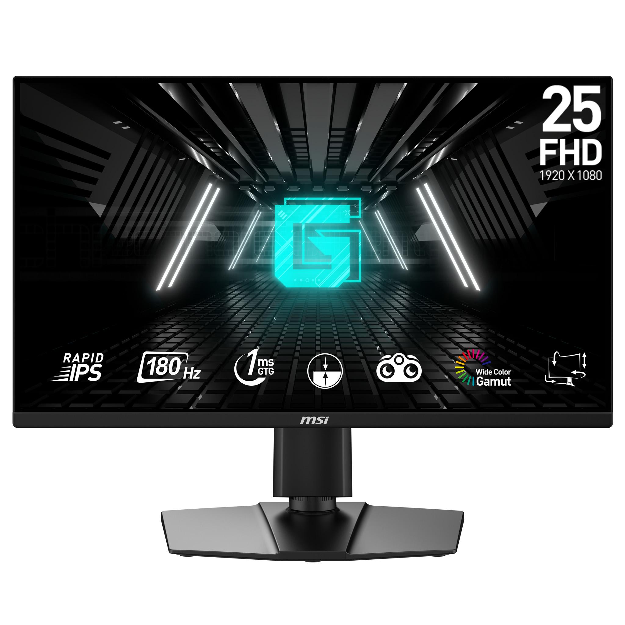 MSI G255PF E2 Monitor PC 622 cm (24.5") 1920 x 1080 Pixel Full HD LCD Nero