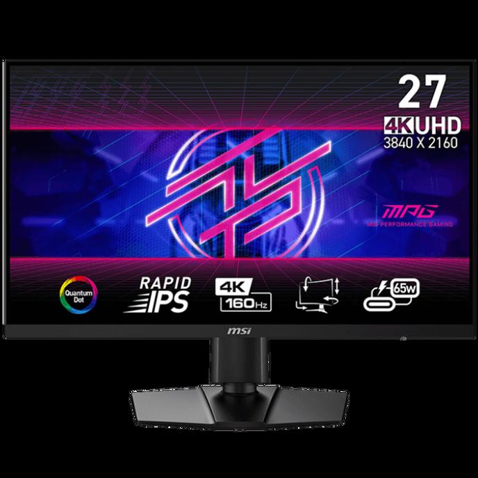 MSI MPG 274URFDE QD Monitor PC 686 cm (27") 3840 x 2160 Pixel 4K Ultra HD LCD Nero