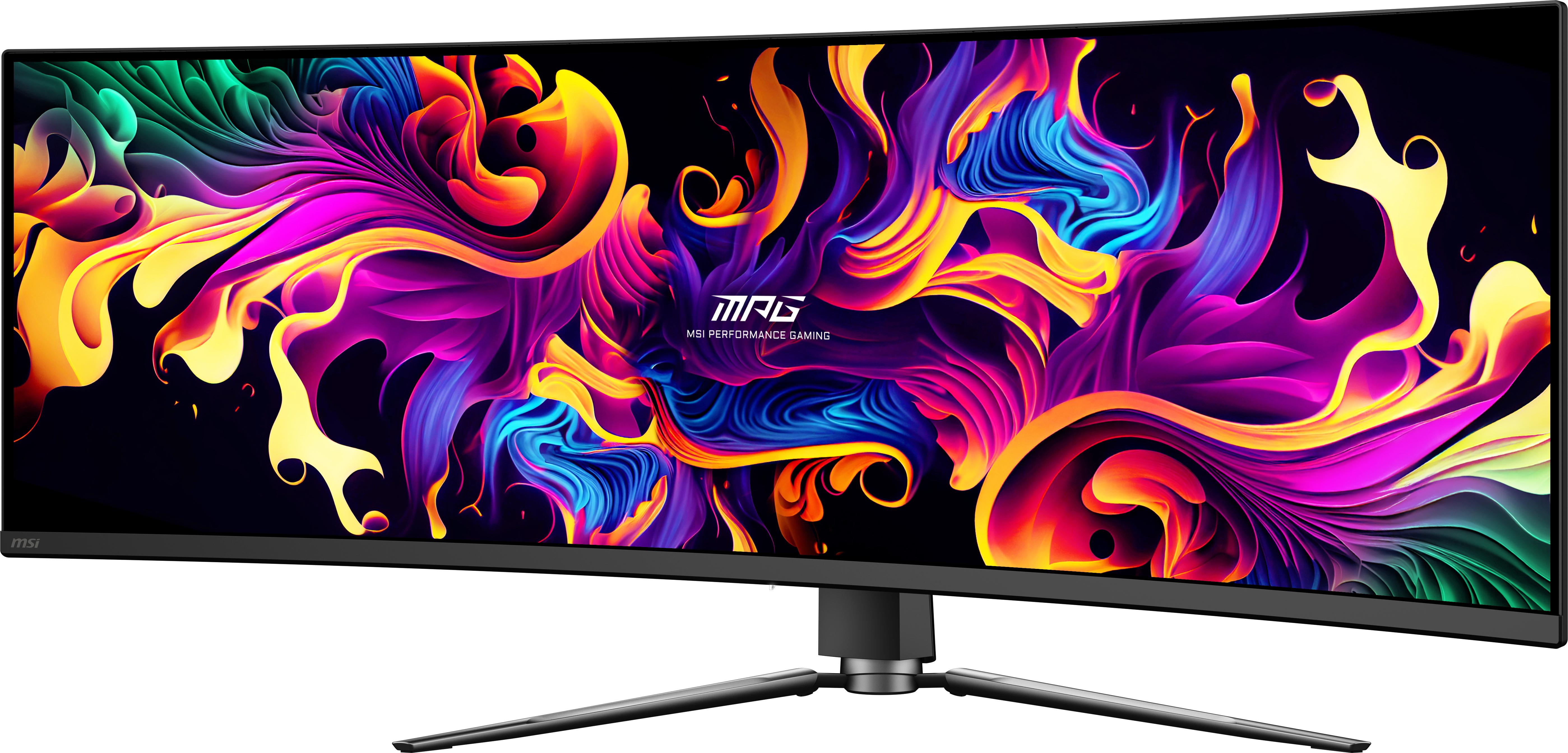 MSI MPG 491CQPDE QD-OLED Monitor PC 124,5 cm [49] 5120 x 1440 Pixel DQHD Nero (MSI MPG 491CQPDE QD-OLED 124,5cm [49])