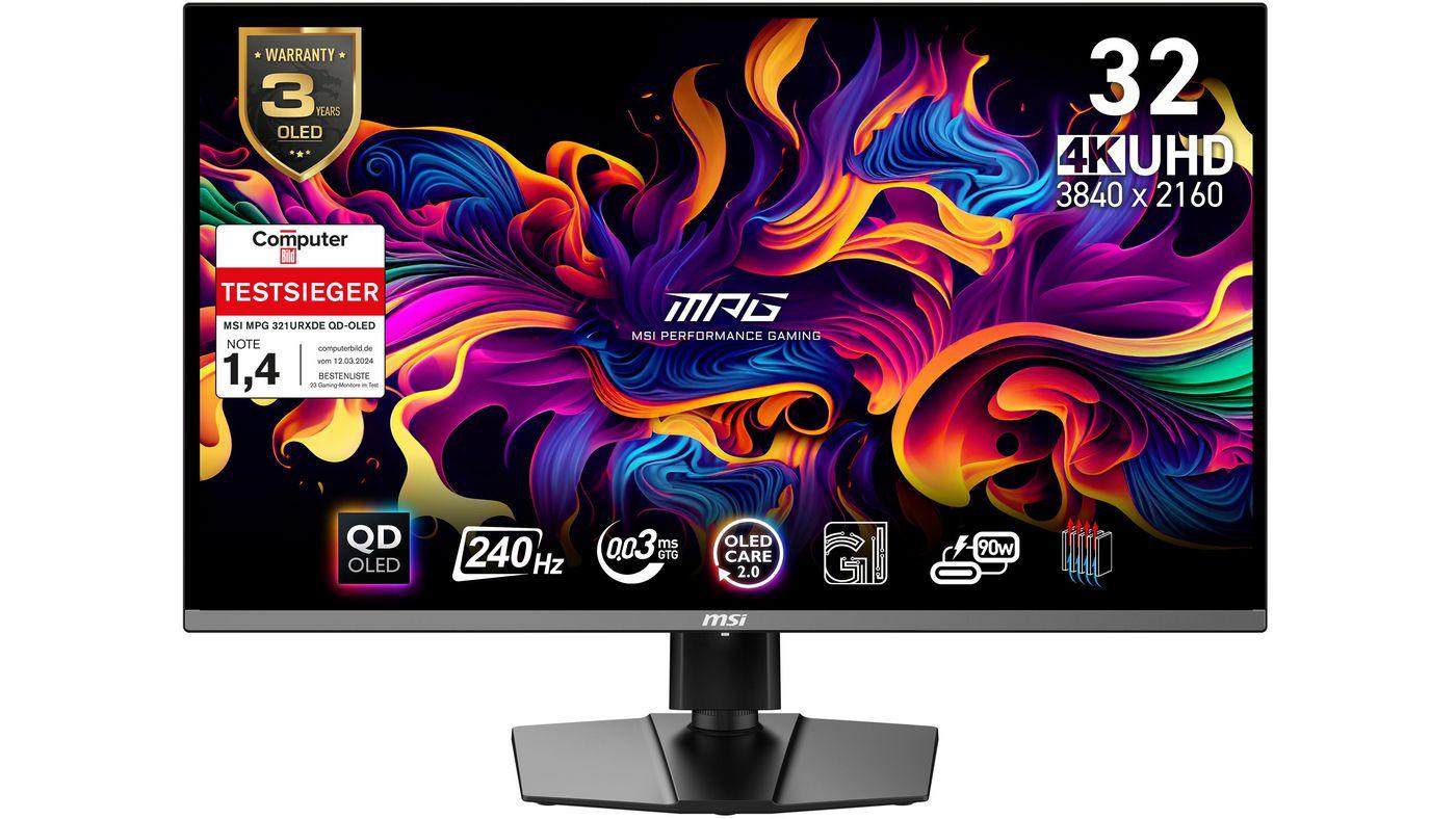 '"'Monitor da gioco MSI MPG 321URXDE 80 cm (315"") "''