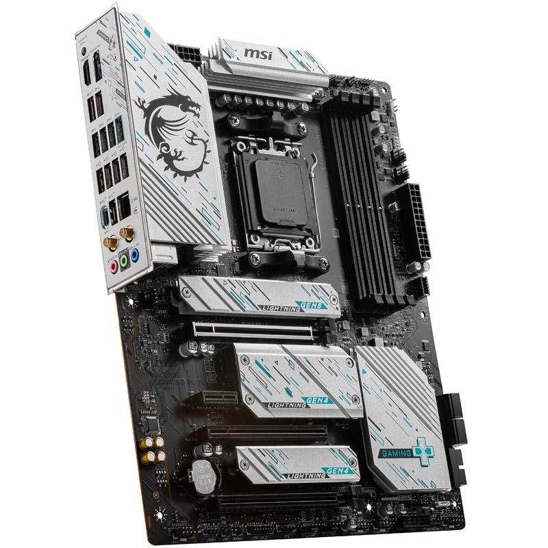 MSI MB X670, X670E GAMING PLUS, AM5,4DDR5,3PCI-Ex16,1PCI-Ex1,4M.2,4SATA3,1USB3.2Gen