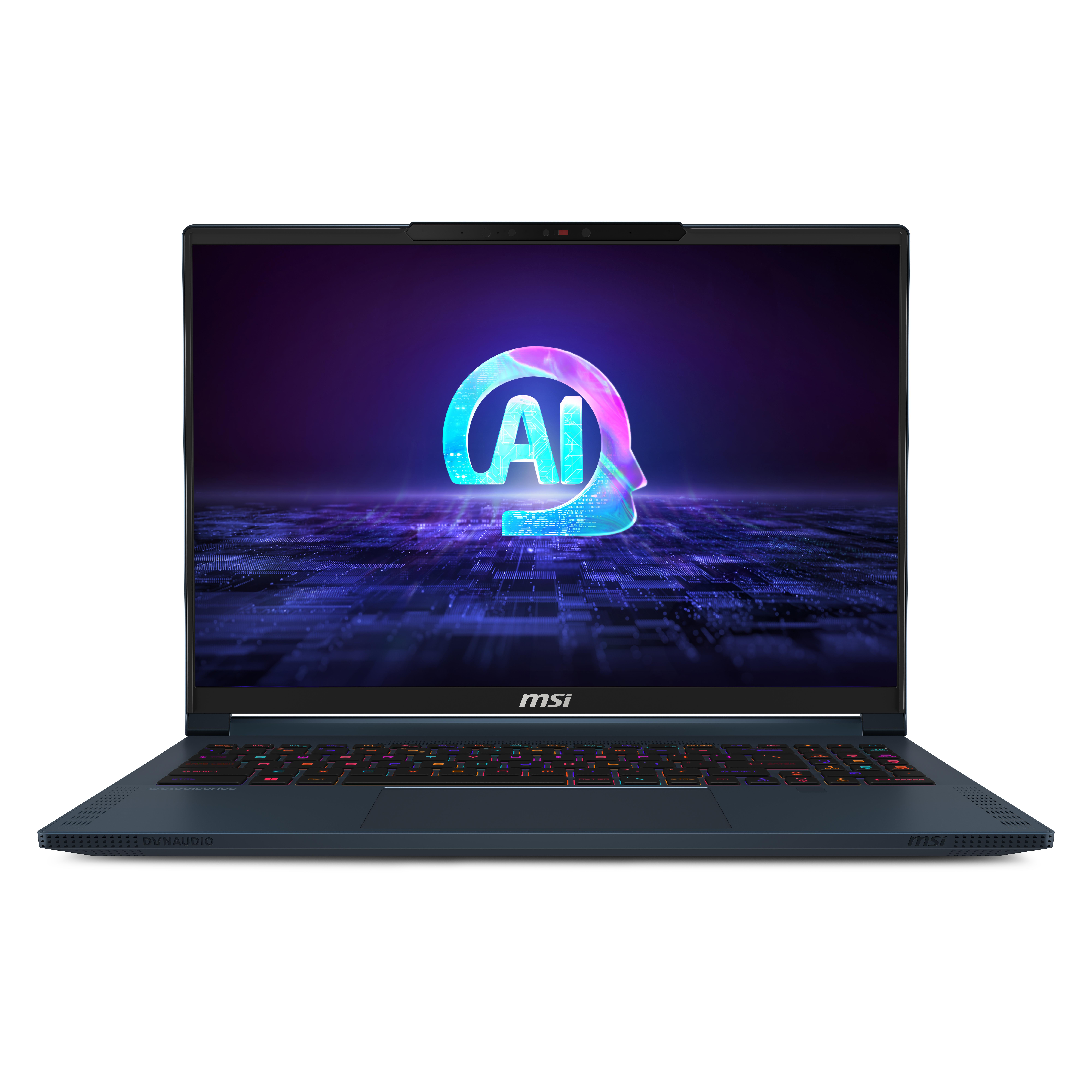 MSI Stealth 16 AI STUDIO A1VIG-001UK Intel Core Ultra 9 185H Computer portatile 40,6 cm [16] UHD+ 32 GB DDR5-SDRAM 2 TB SSD NVI
