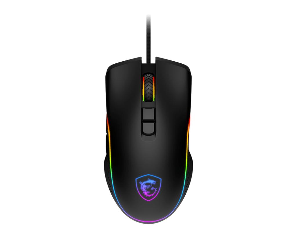 MSI FORGE GM300 mouse Giocare Mano destra USB tipo A Ottico 7200 DPI