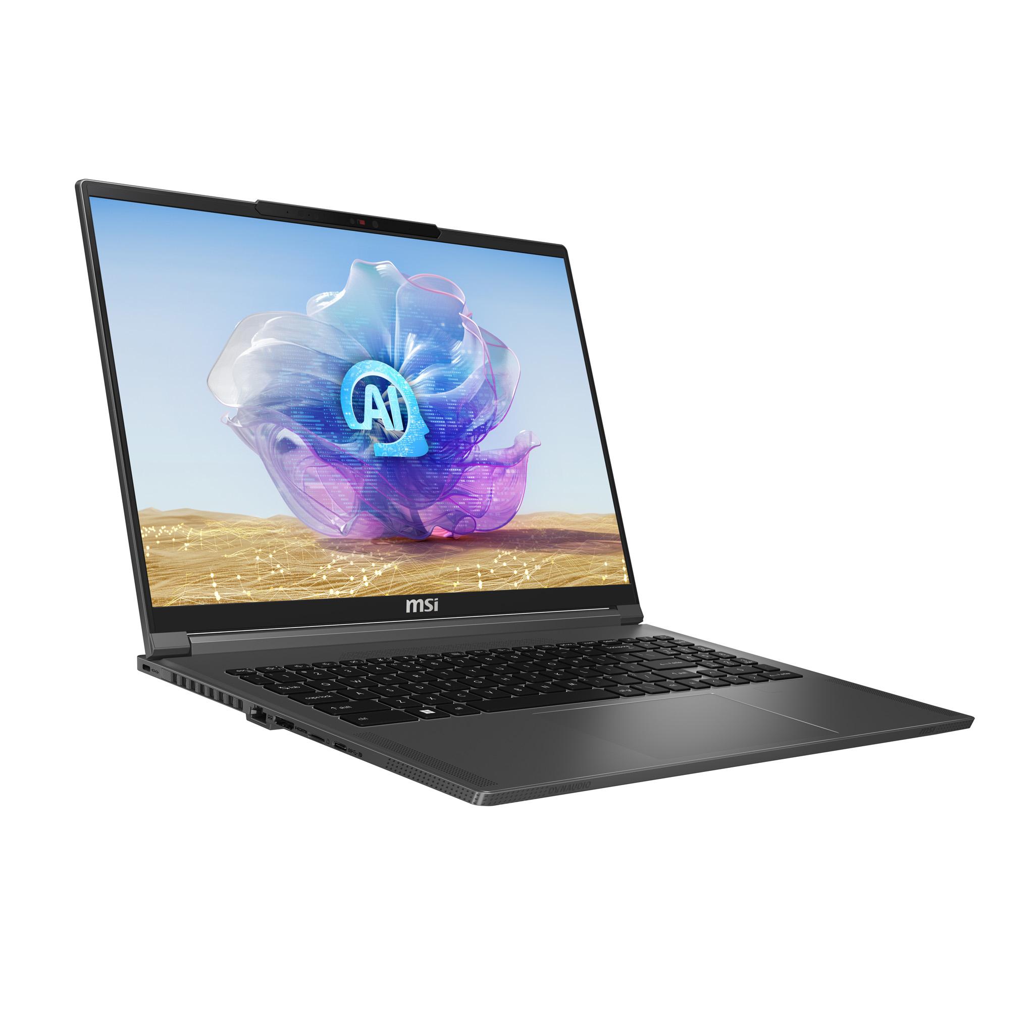 MSI Creator 16 AI STUDIO A1VHG-054 Intel Core Ultra 9 185H Computer portatile 406 cm (16") UHD 32 GB DDR5-SDRAM 2 TB SSD NVIDIA