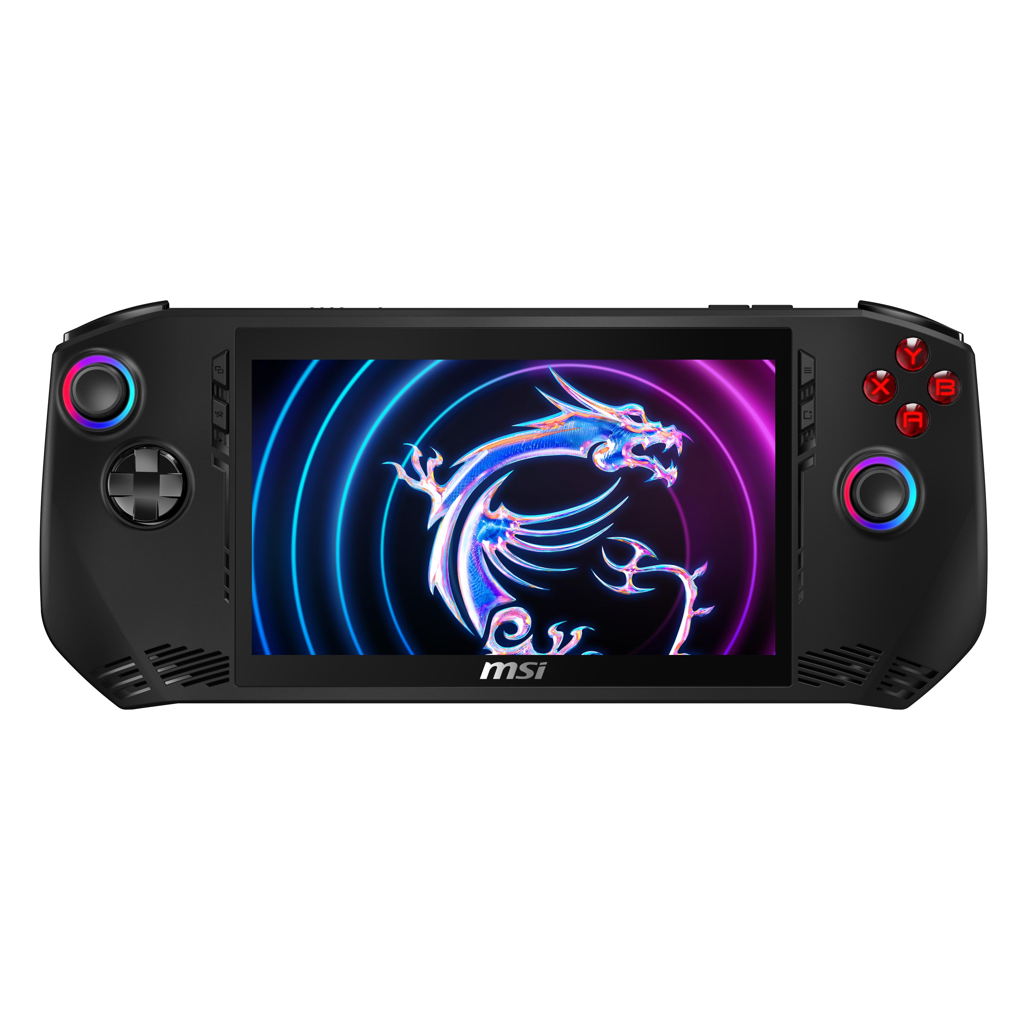 MSI Claw A1M-016UK console da gioco portatile 17,8 cm (7") 1 TB Touch screen Wi-Fi Nero