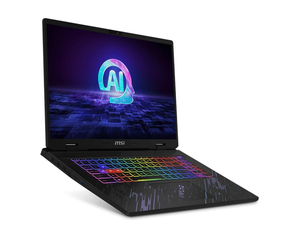 MSI Pulse 17 AI C1V Computer portatile 432 cm 17 Quad HD Intel Core Ultra 9 185H 16 GB DDR5-SDRAM 1 TB SSD NVIDIA GeForce RTX 4