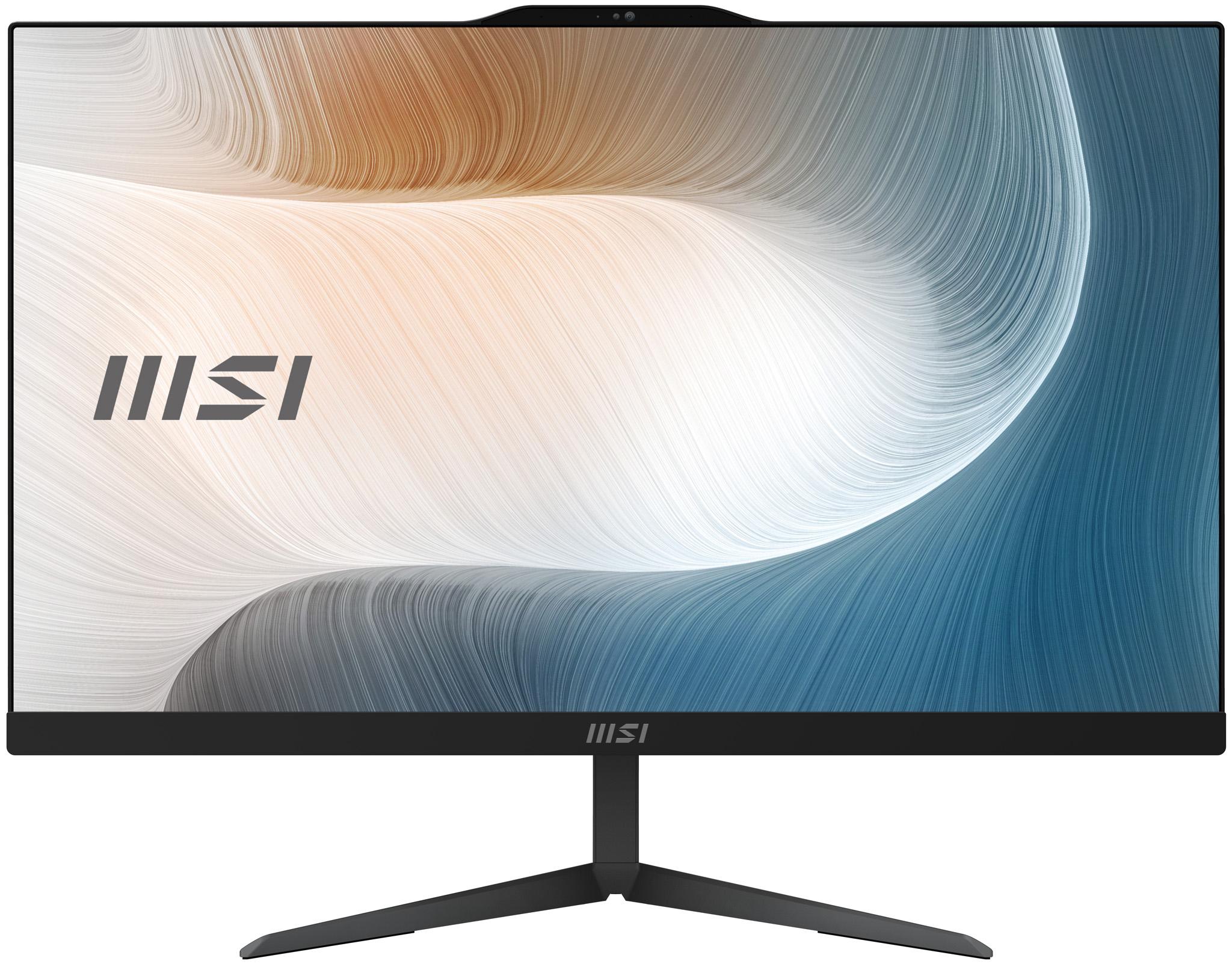 MSI Modern AM242 12M-861FR Intel Core i3 i3-1215U 605 cm (23.8") 1920 x 1080 Pixel PC All-in-one 8 GB DDR4-SDRAM 512 GB SSD Win