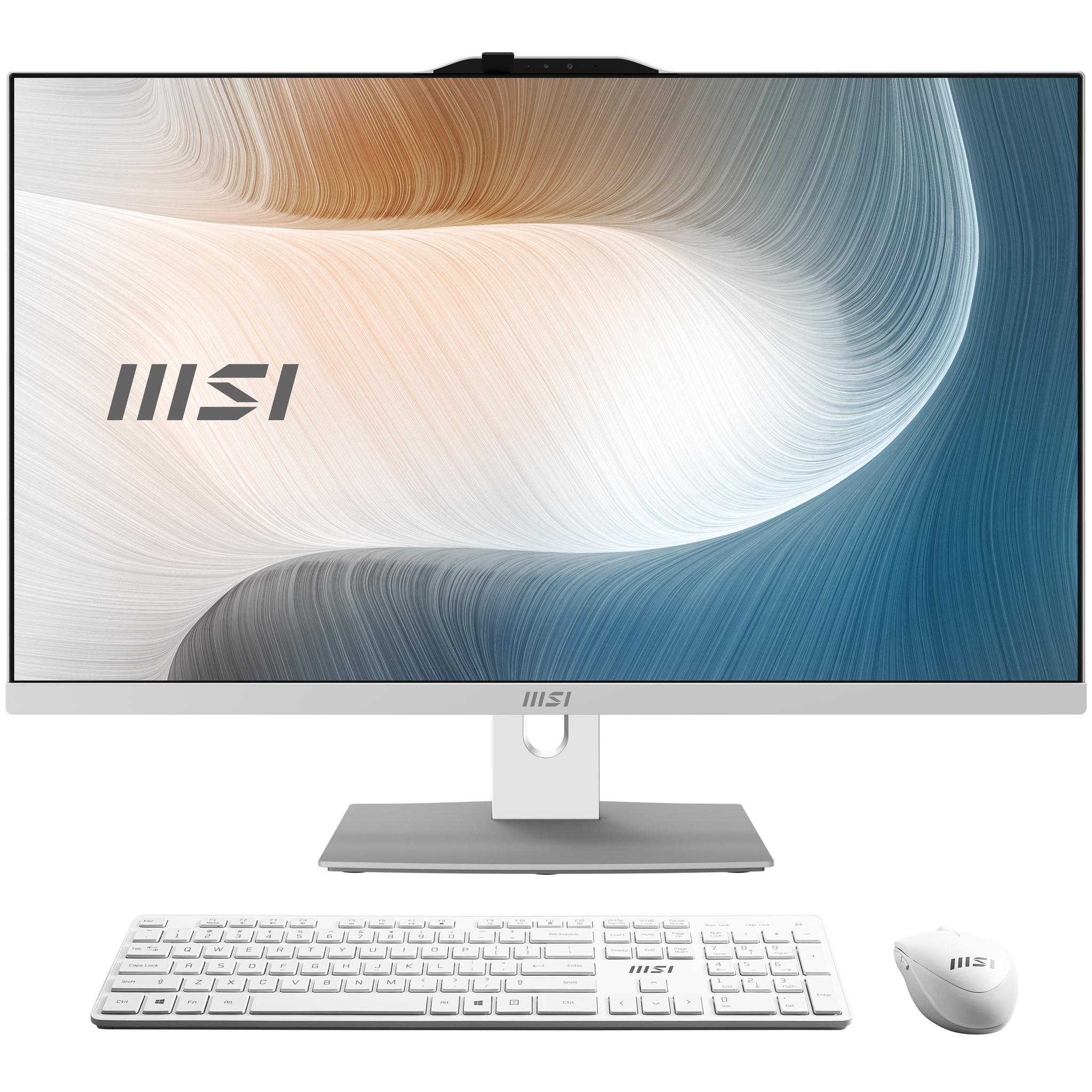 MSI Modern AM272P 1M-837DE Intel Core 7 150U 686 cm (27") 1920 x 1080 Pixel PC All-in-one 16 GB DDR5-SDRAM 1 TB SSD Windows 11