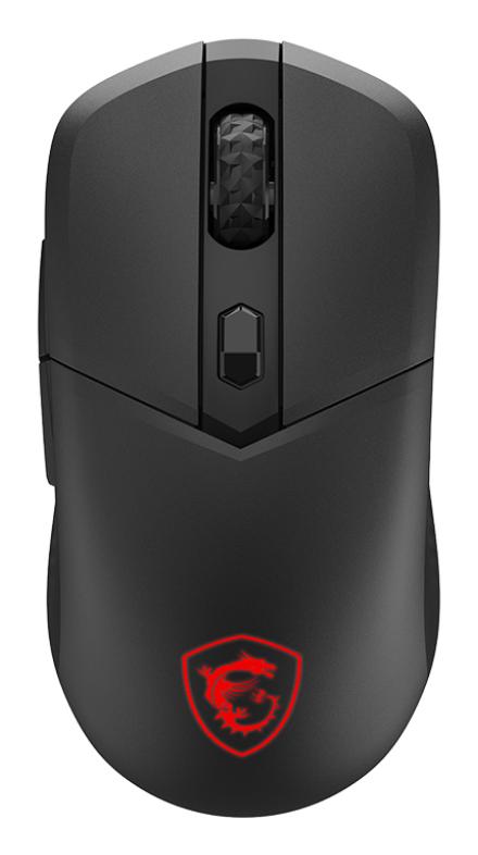 MSI VERSA 300 mouse Gaming Mano destra RF Wireless Bluetooth USB Type-C Ottico 8000 DPI