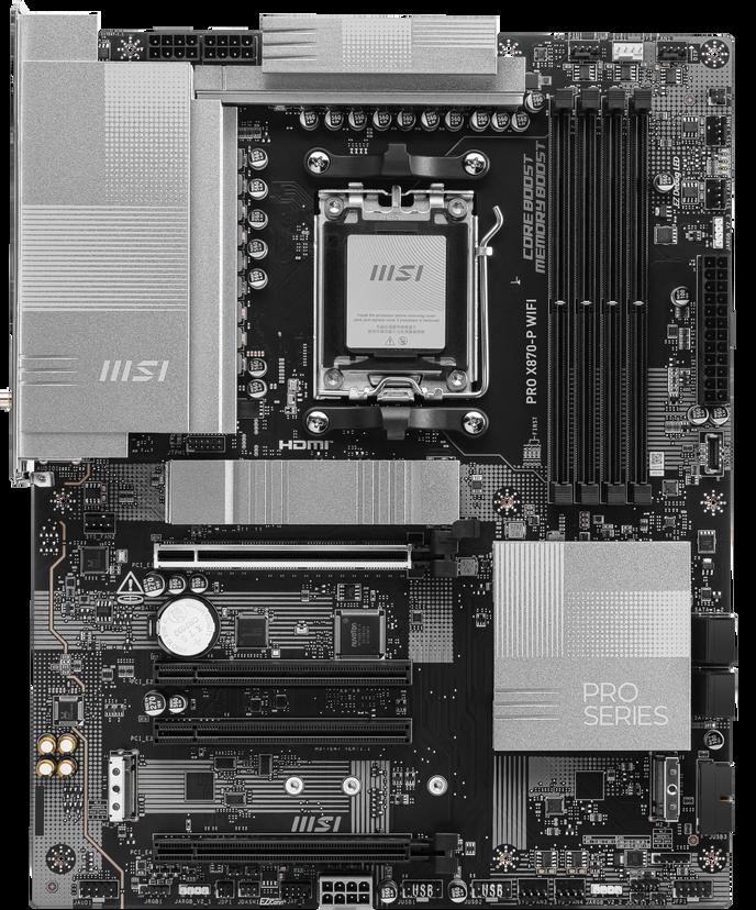MSI MB AMD PRO X870-P WIFIX870AM54DDR54PCI-EX163M.24SATA31USB41USB3.2 GEN2X23USB3.2 GEN24U