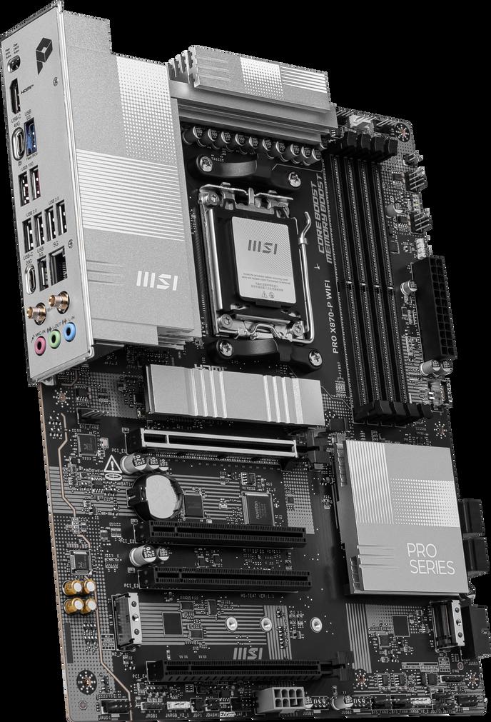 MSI MB AMD PRO X870-P WIFIX870AM54DDR54PCI-EX163M.24SATA31USB41USB3.2 GEN2X23USB3.2 GEN24U
