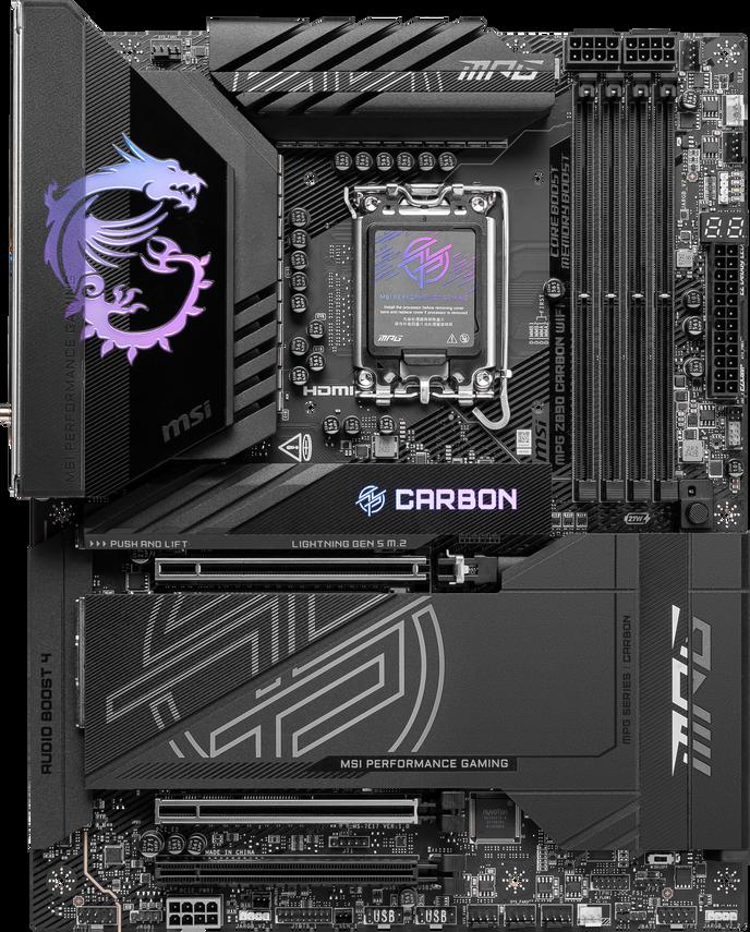 MSI MPG Z890 CARBON WIFI scheda madre Intel Z890 LGA 1851 (Socket V1) ATX