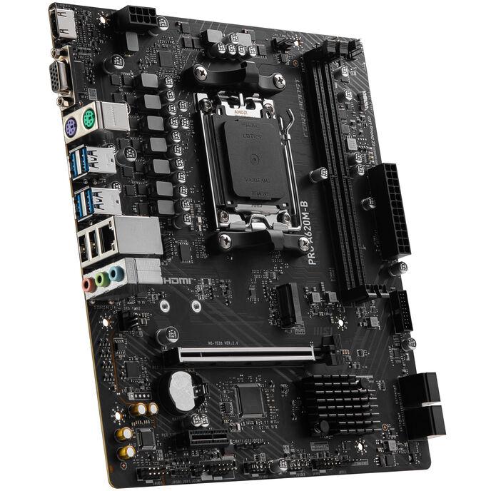 MSI PRO A620M-B scheda madre AMD A620 Socket AM5 micro ATX