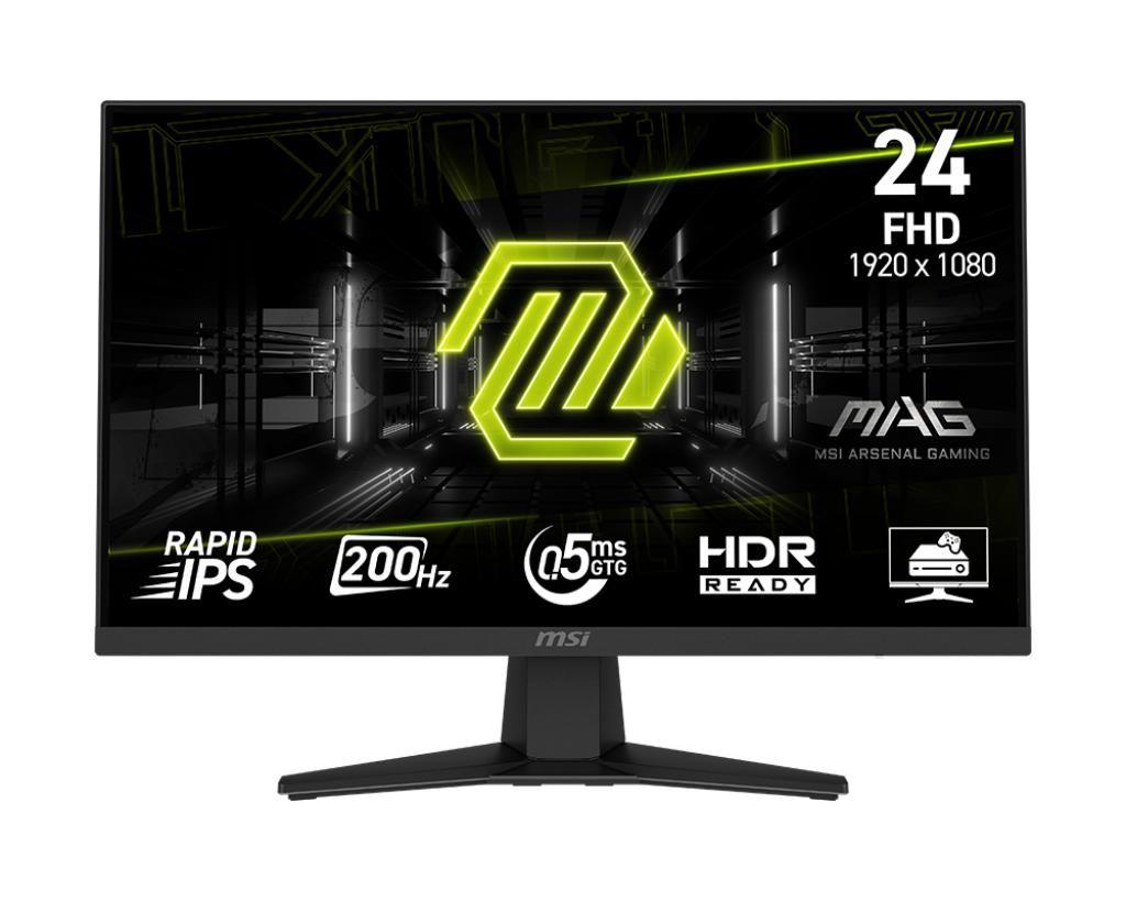 MSI MAG 244F Monitor PC 59,9 cm (23.6") 1920 x 1080 Pixel Full HD LCD Nero