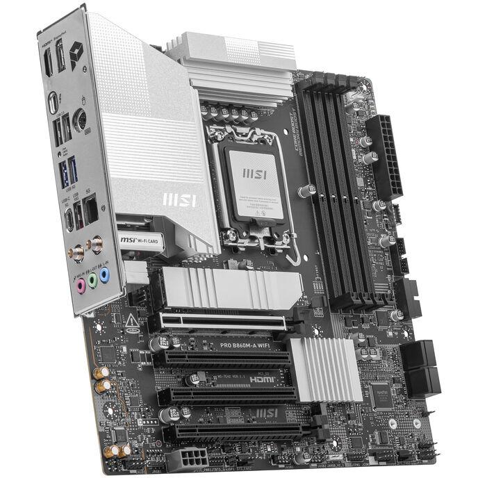 MSI PRO B860M-A WIFI scheda madre Intel B860 LGA 1851 (Socket V1) micro ATX