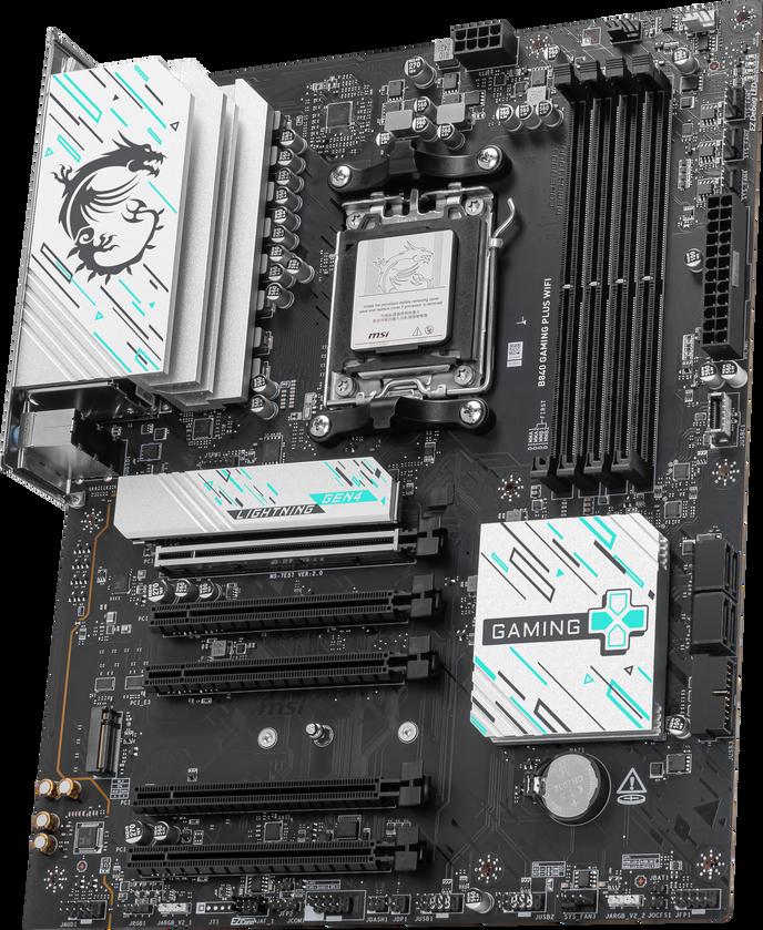 MSI B840 GAMING PLUS WIFI scheda madre AMD B840 Socket AM5 ATX