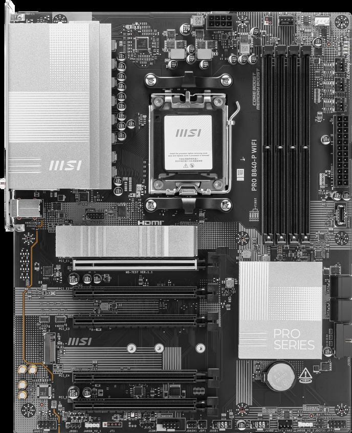 MSI PRO B840-P WIFI scheda madre AMD B840 Socket AM5 ATX