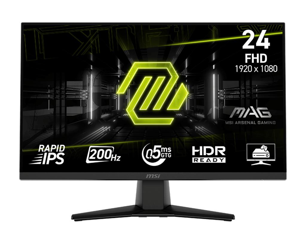 MSI MAG 242F Monitor PC 60,5 cm (23.8") 1920 x 1080 Pixel Full HD LCD Nero