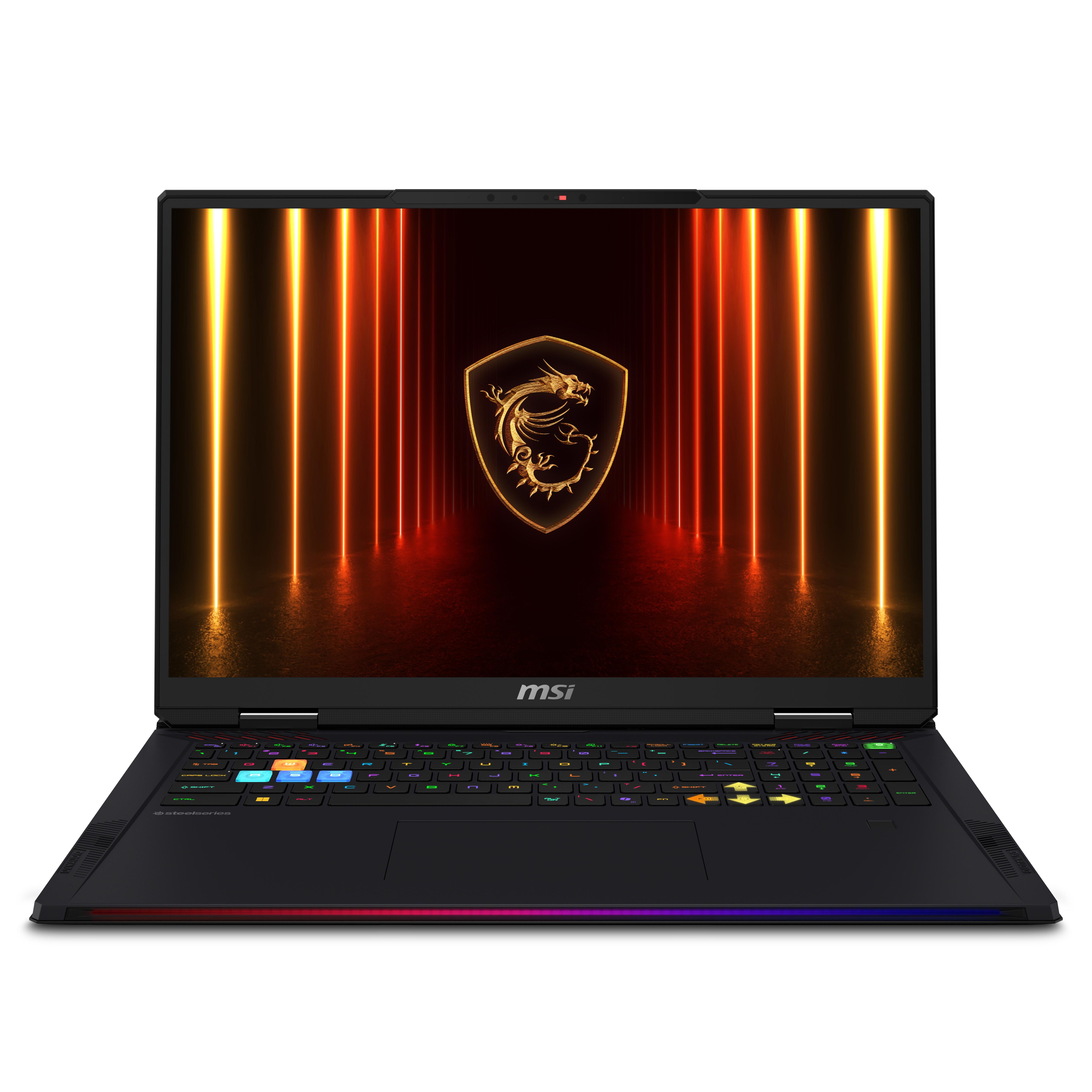 MSI Raider A18 HX A9WIG-003UK AMD Ryzen™ 9 9955HX3D Computer portatile 45,7 cm (18") UHD+ 64 GB DDR5-SDRAM 2 TB SSD NVIDIA Ge