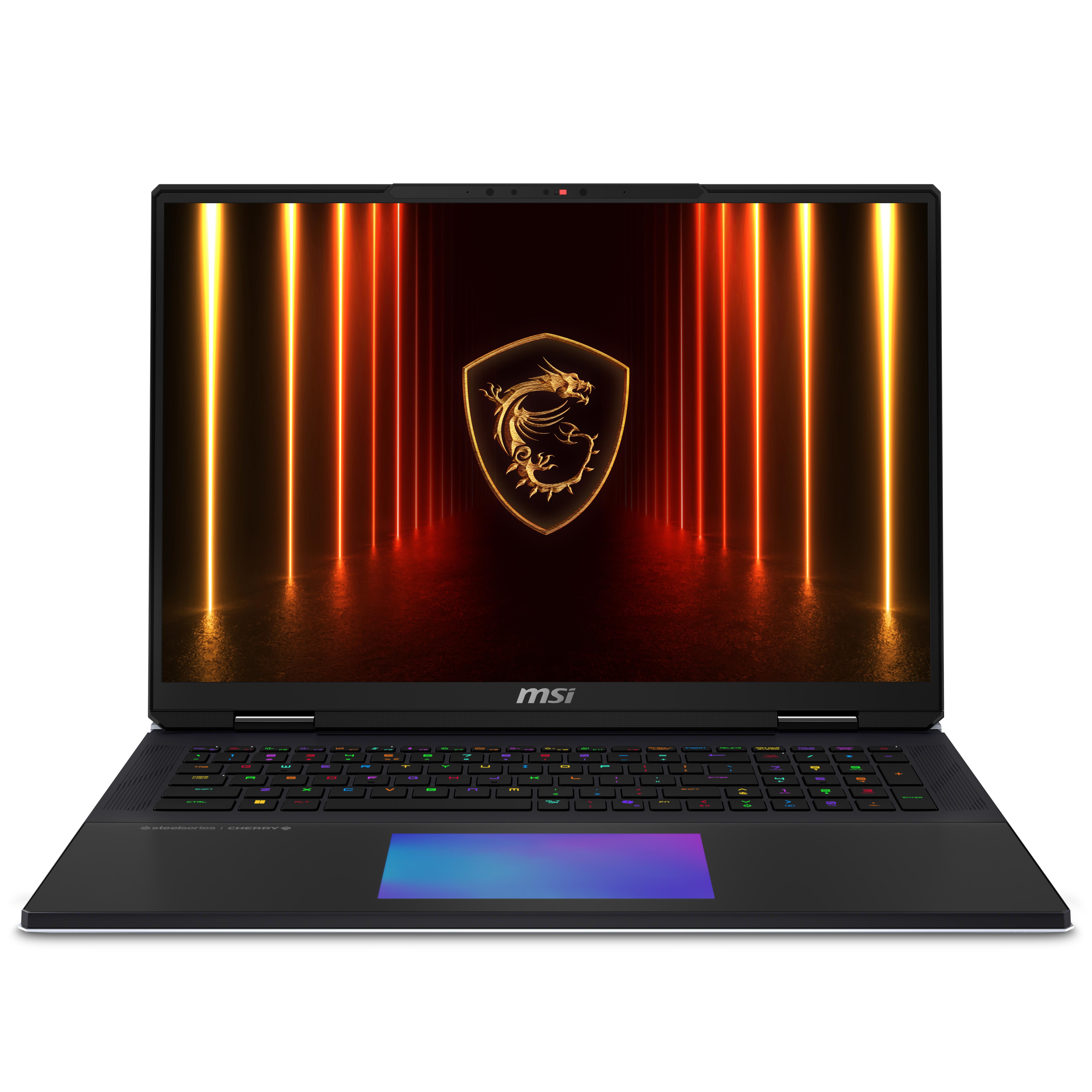 MSI Titan 18 HX AI A2XWIG-007UK Intel Core Ultra 9 285HX Computer portatile 45,7 cm (18") UHD+ 64 GB DDR5-SDRAM 4 TB SSD NVIDIA