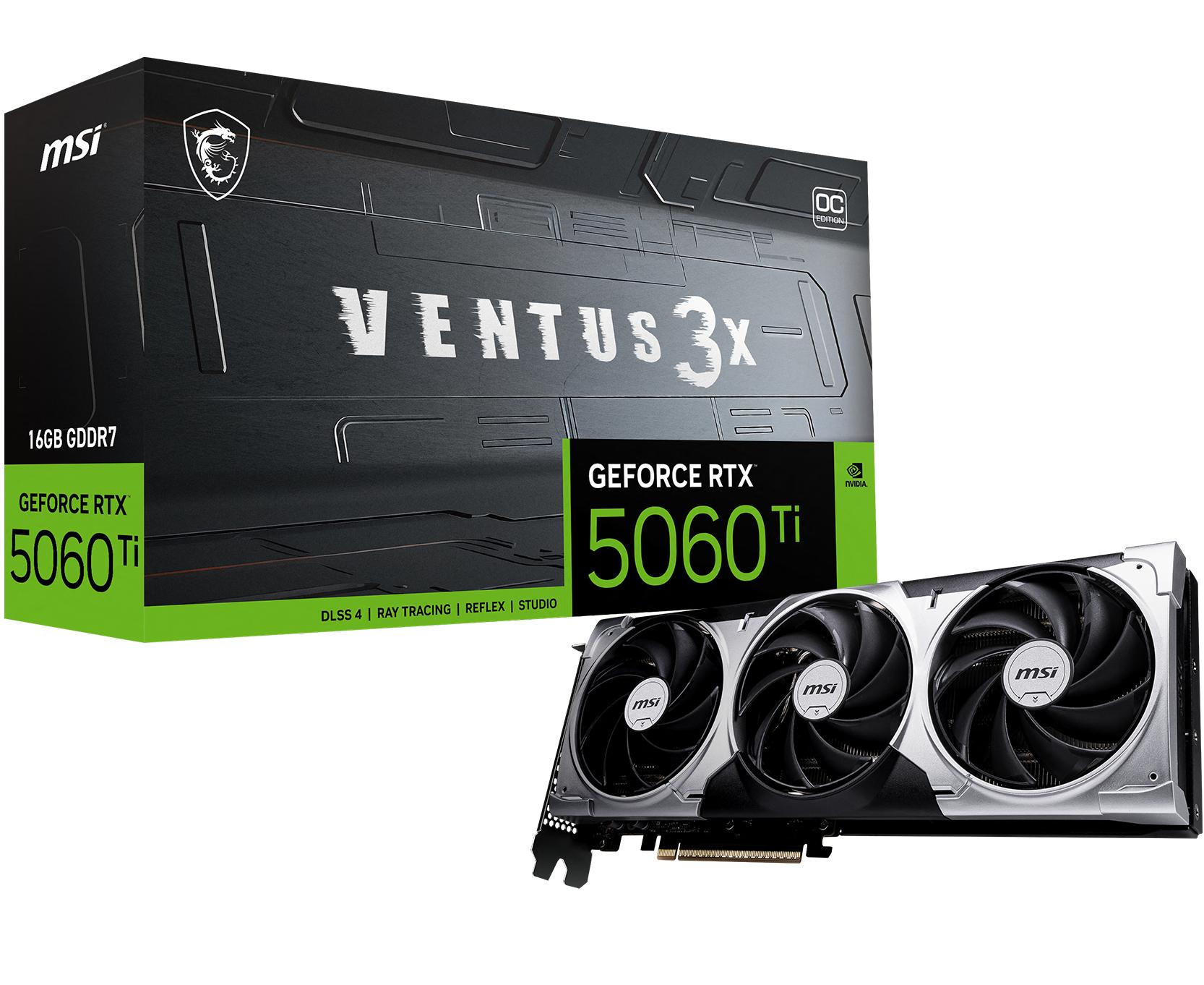 MSI VENTUS GeForce RTX 5060...