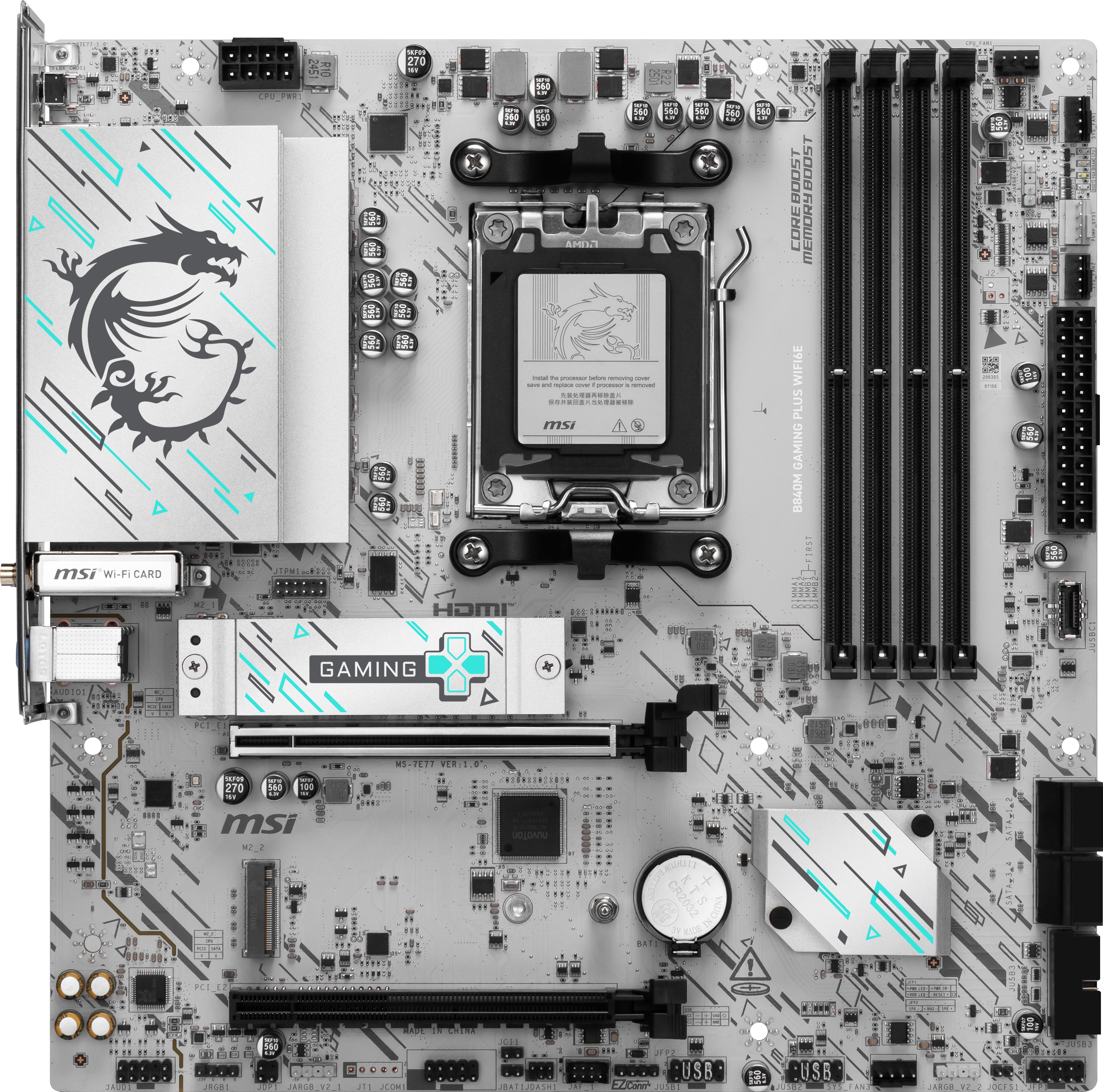MSI B840M GAMING PLUS...