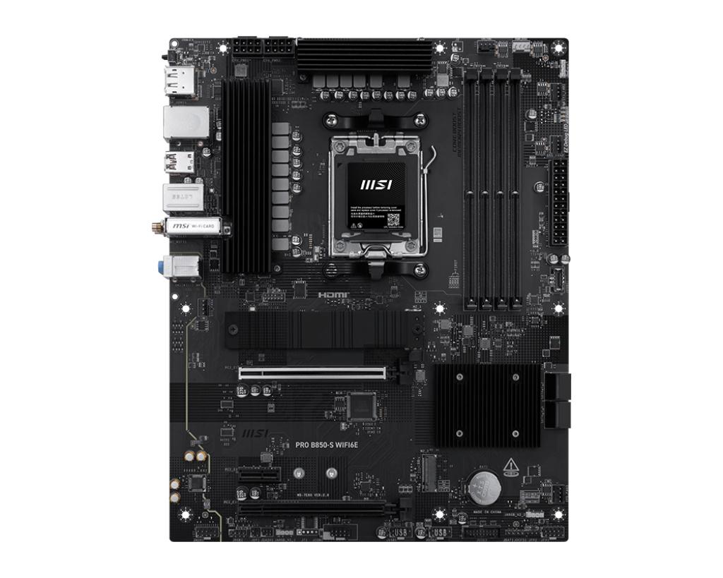 MSI PRO B850-S WIFI6E scheda madre AMD B850 Socket AM5 ATX