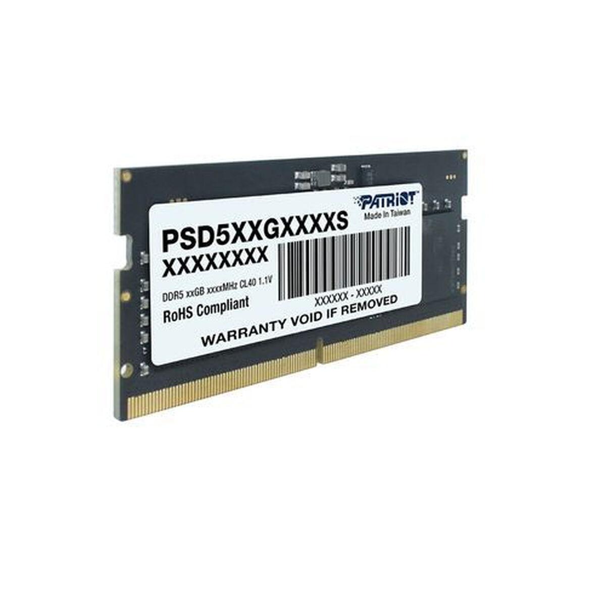 DDR5 x NB SO-DIMM PATRIOT 16GB 5600MHz - PSD516G560081S