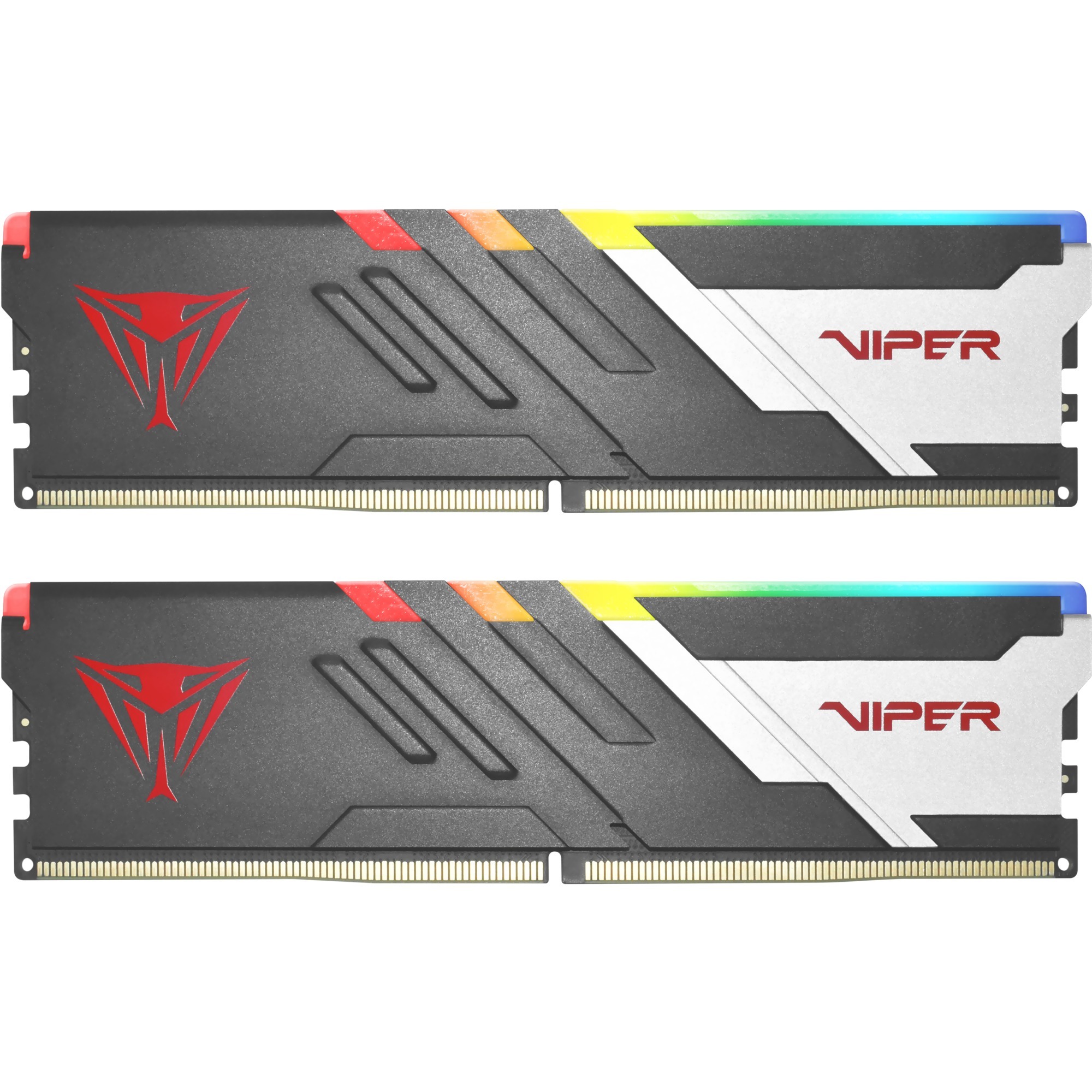 DIMM 32 GB DDR5-7200 2x 16 GB kit doppio nero PVVR532G720C34K Viper Venom RGB INTEL XMP