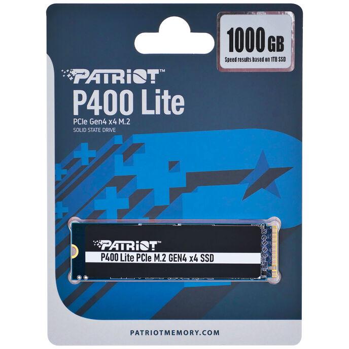 PATRIOT SSD INTERNO P400 LITE 1TB M.2 PCIE R/W 3500/2700 GEN 4X4