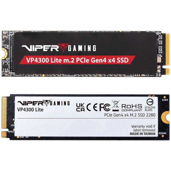 VP4300 Lite 1 TB nero PCIe 4.0 x4 NVMe 2.0 M.2 2280