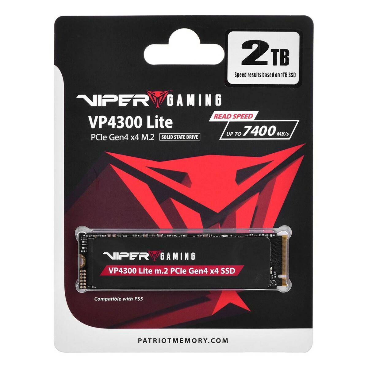 Patriot Memory VP4300 Lite M.2 2 TB PCI Express 4.0 NVMe (Viper VP4300 Lite 2TB M.2 2280 PCIe Gen4 x4)