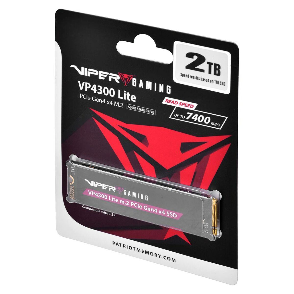Patriot Memory VP4300 Lite M.2 2 TB PCI Express 4.0 NVMe (Viper VP4300 Lite 2TB M.2 2280 PCIe Gen4 x4)