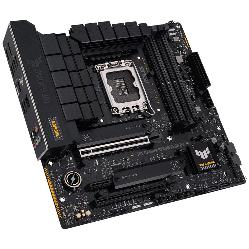 ASUS TUF GAMING B760M-PLUS D4 Intel B760 LGA 1700 micro ATX