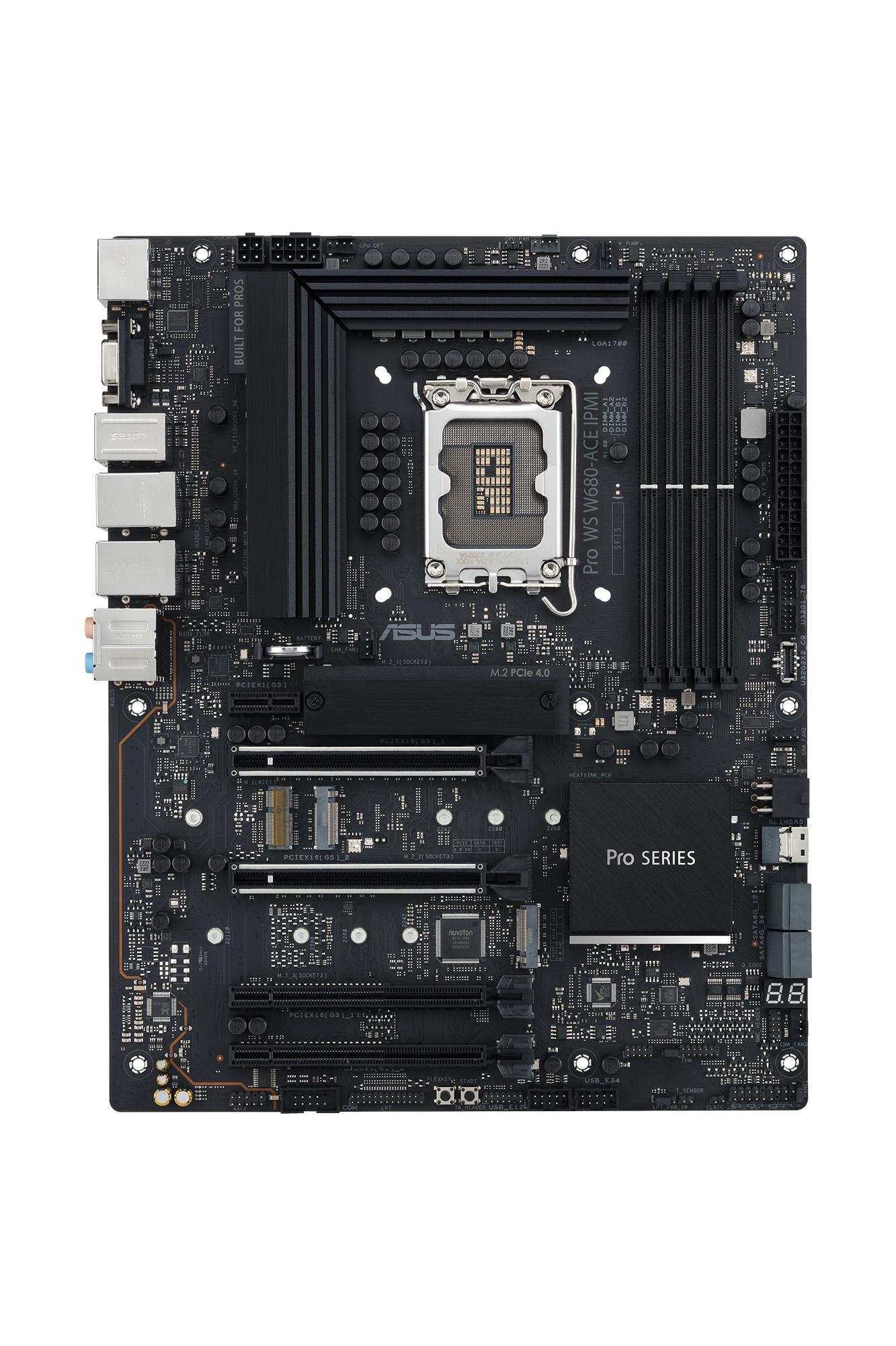 ASUS PRO WS W680-ACE IPMI Intel W680 LGA 1700 ATX (ASUS - bundkort - Socket sWRX8)