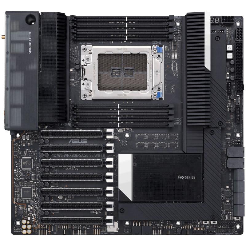 ASUS Pro WS WRX80E-SAGE SE WIFI II AMD WRX80 Base sWRX8 ATX esteso