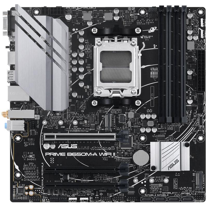 ASUS MB AMD B650, PRIME B650M-A WIFI II, AM5, 4DDR5, WIFI, MATX