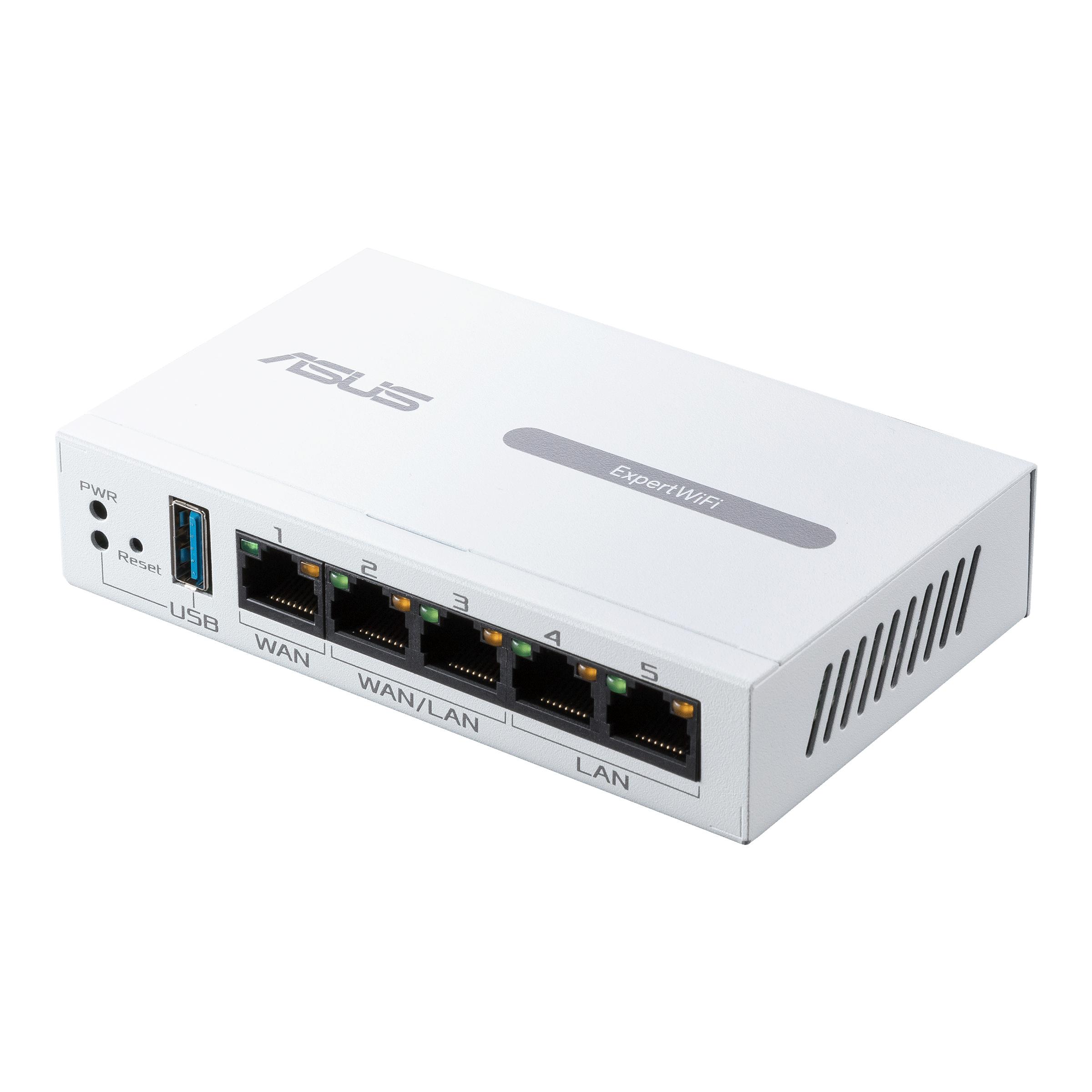 ASUS ExpertWiFi EBG15 router cablato Gigabit Ethernet Bianco (ASUS EXPERTWIFI EBG15 5-PORT ROUTER)