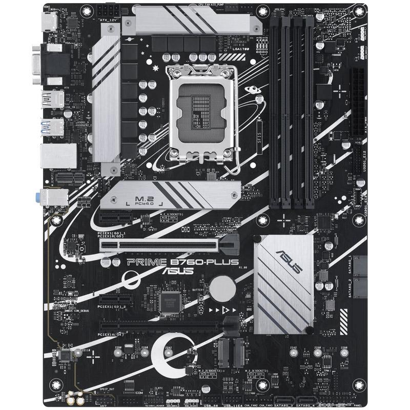 Gre ATX Chipsatz Intel B760 RAM 2x DDR5 DIMM dual PC5-57600U/DDR5-7200 (OC) max. 128GB Erweiterungssockel 1 x PCIe 5.0 x16