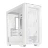 CASE M.TOWER ASUS GAMING A21 USB3.0 PANNELLO NASCONDI CAVI (COMP. CON MB BTF) SIDE PANNEL TRASP - BIANCO