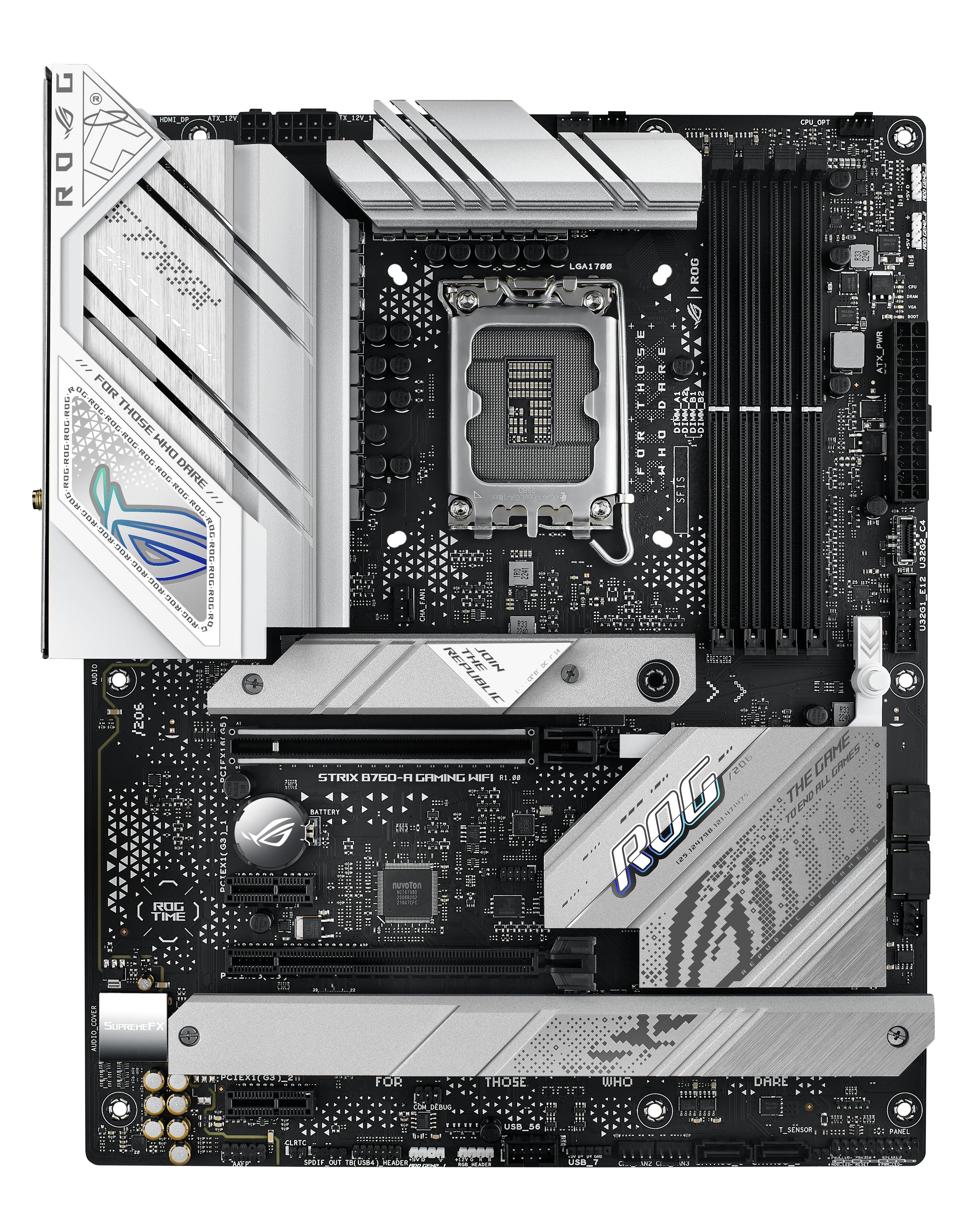 MB ASUS ROG STRIX B760-A GAMING WIFI LGA1700 (RAPTOR LAKE) 4DDR5 HDMIDP M2 ATX