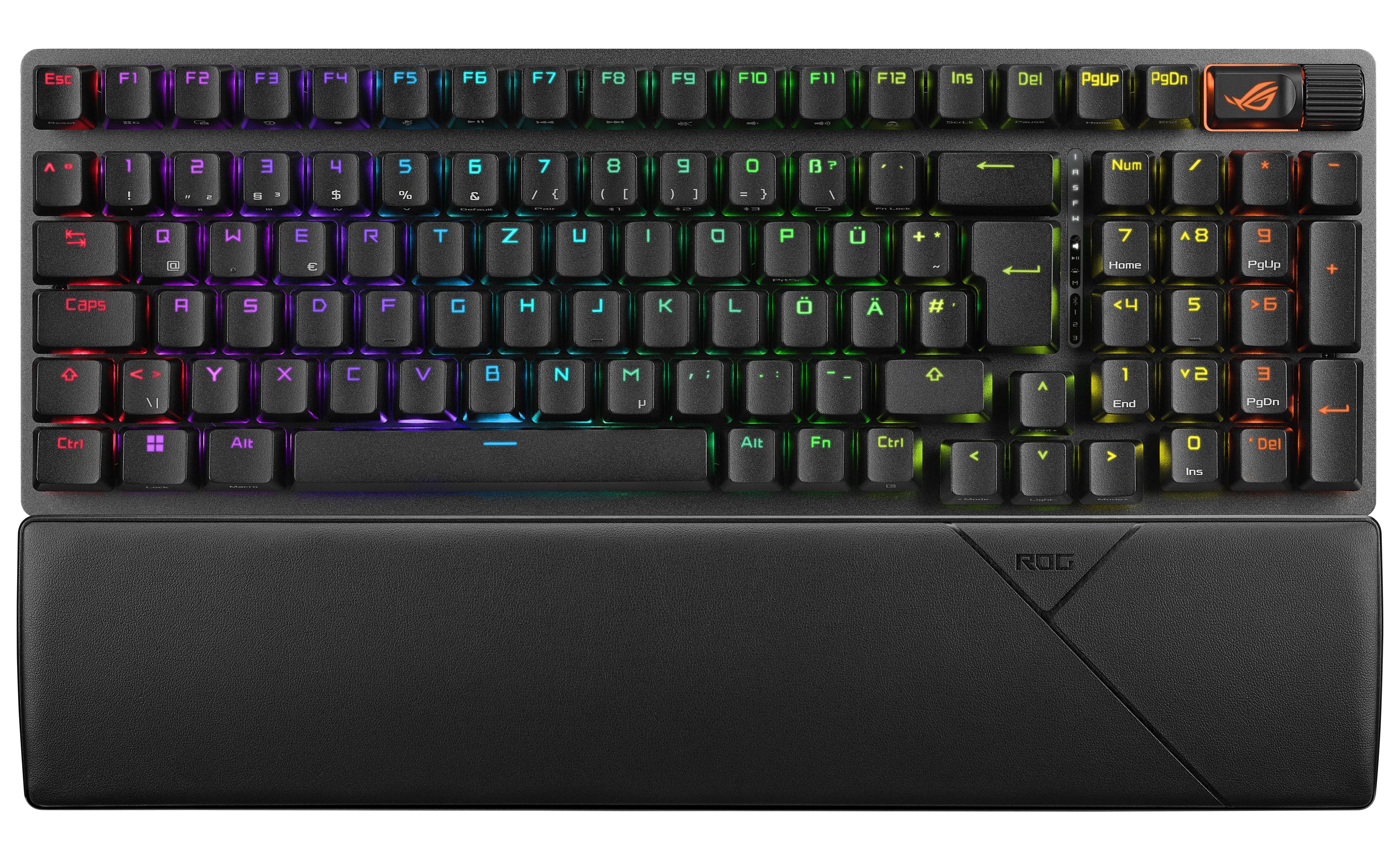ASUS ROG Strix Scope II 96 Wireless tastiera USB + RF Wireless + Bluetooth QWERTZ Tedesco Nero