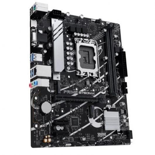 Gre mATX Chipsatz Intel B760 RAM 2x DDR5 DIMM dual PC5-64000U/DDR5-8000 (OC) max. 96GB Erweiterungssockel 1x PCIe 4.0 x16 2x