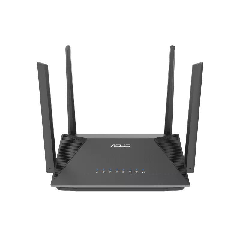 ASUS RT-AX52 AX1800 AiMesh router wireless Gigabit Ethernet Dual-band 2.4 GHz/5 GHz Nero (Rt-Ax52 Ax1800 Aimesh - Wireless Rout