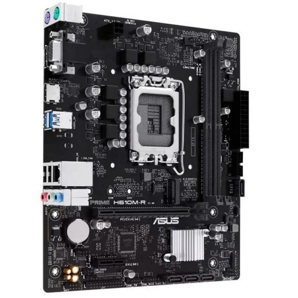 Asus PrimePRIME H510M-R-SI Base Placa Intel 1200 2x DDR4 - HDMI, VGA, PCIe 3.0, 4x SATA III, RJ-45, USB 2.0/3.2, MicroATX