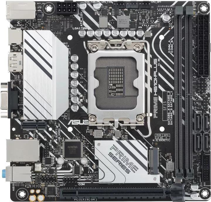 ASUS MB H610I-PLUS-CSM 1700 miniITX HDMI,DP,VGA,USB3.2,USB2.0,GLAN