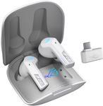 ASUS ROG Cetra True Wireless Speednova Auricolare True Wireless Stereo TWS In-ear Giocare Bluetooth Bianco (Asus ROG Cetra True