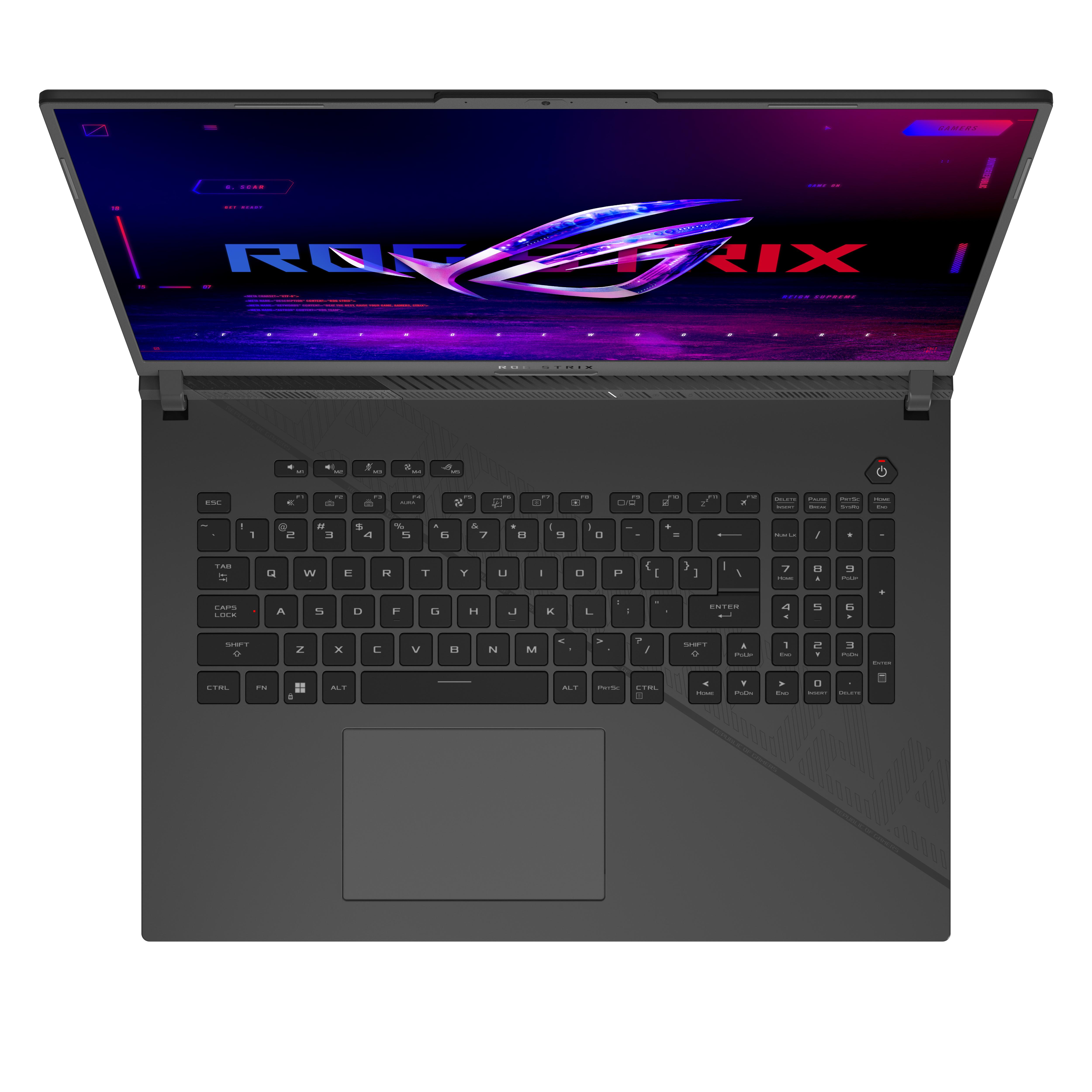 ASUS ROG Strix G18 G814JZR-N6008W IntelÂ® Coreâ„¢ i9 i9-14900HX Computer portatile 45,7 cm (18") WQXGA 32 GB DDR5-SDRAM 1
