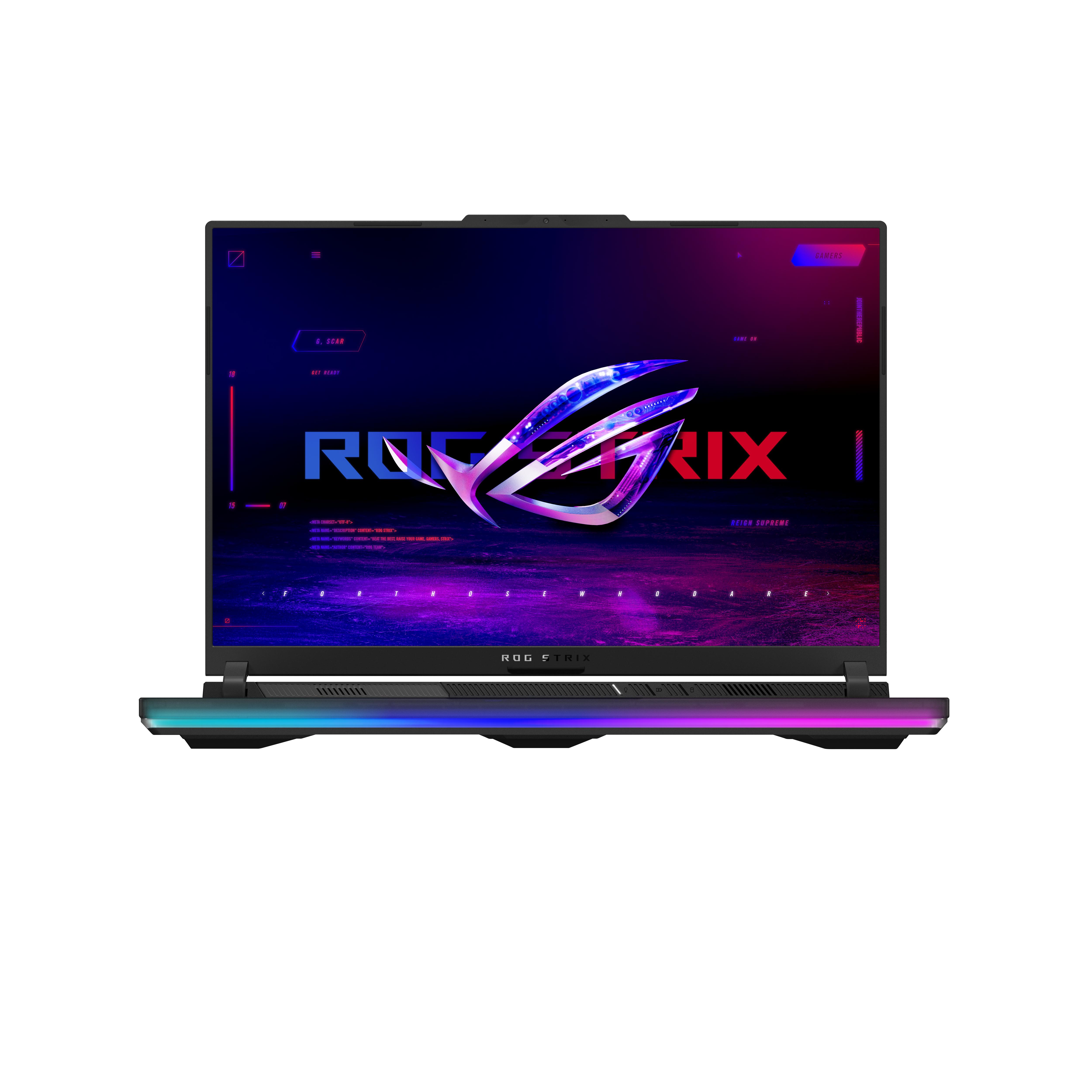 ASUS ROG Strix SCAR 16 G634JYR-RA029W Intel Core i9 i9-14900HX Computer portatile 406 cm (16") WQXGA 32 GB DDR5-SDRAM 1 TB SSD